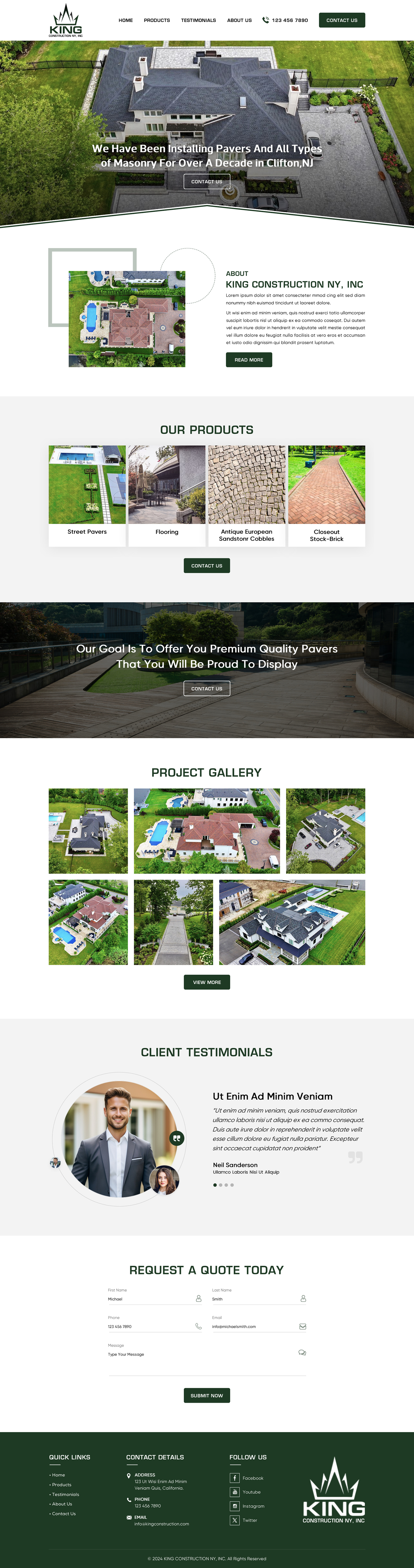 Web Design by Sbss for this project | Design #32311792