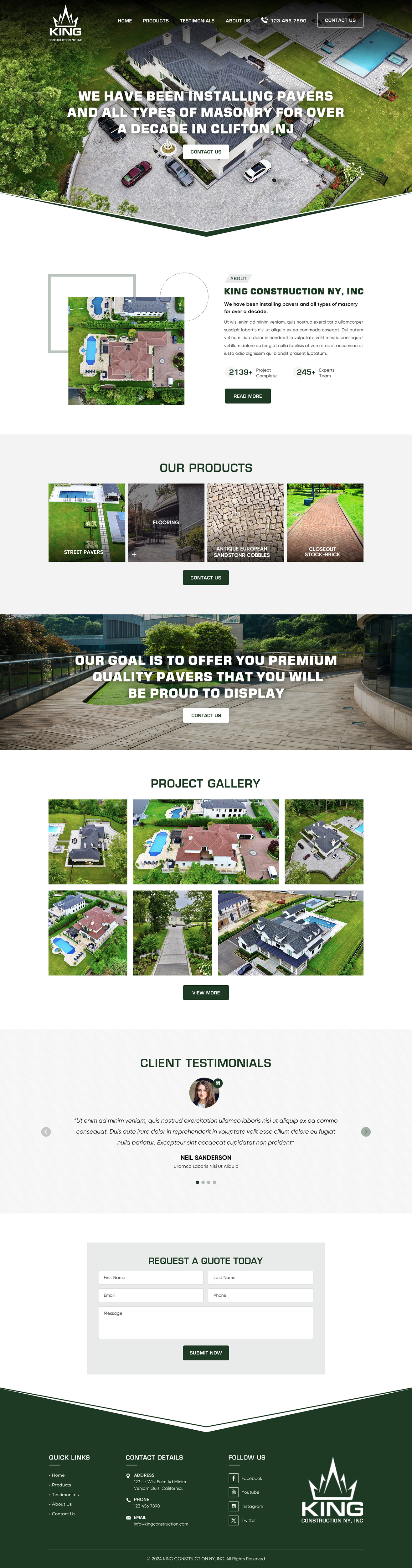 Web Design by Sbss for this project | Design #32313333