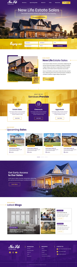 Web Design par Blue Sparrow pour ce projet | Design : #32304265