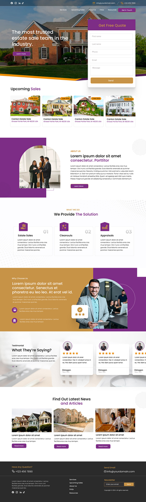 Web Design by DeriMH for this project | Design: #32339624