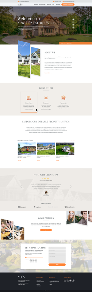 Web Design by C9 Designs for this project | Design: #32309567