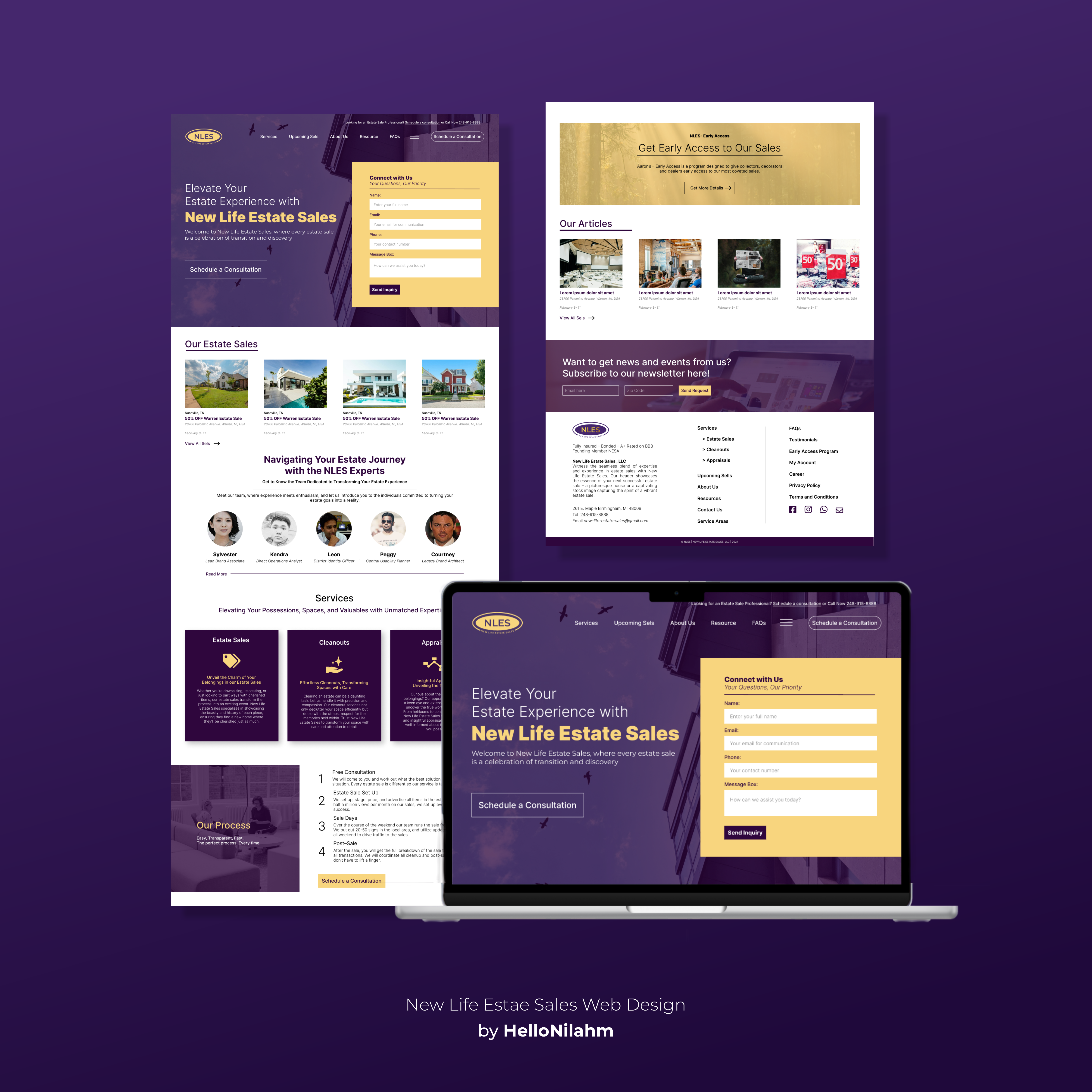 Web Design by Design by Nilahm for this project | Design #32329797