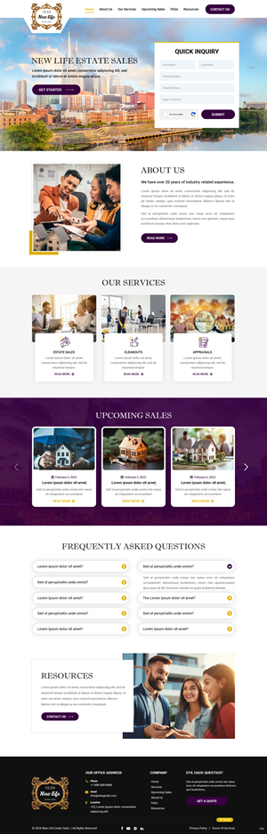 Web Design par pb pour ce projet | Design : #32312699