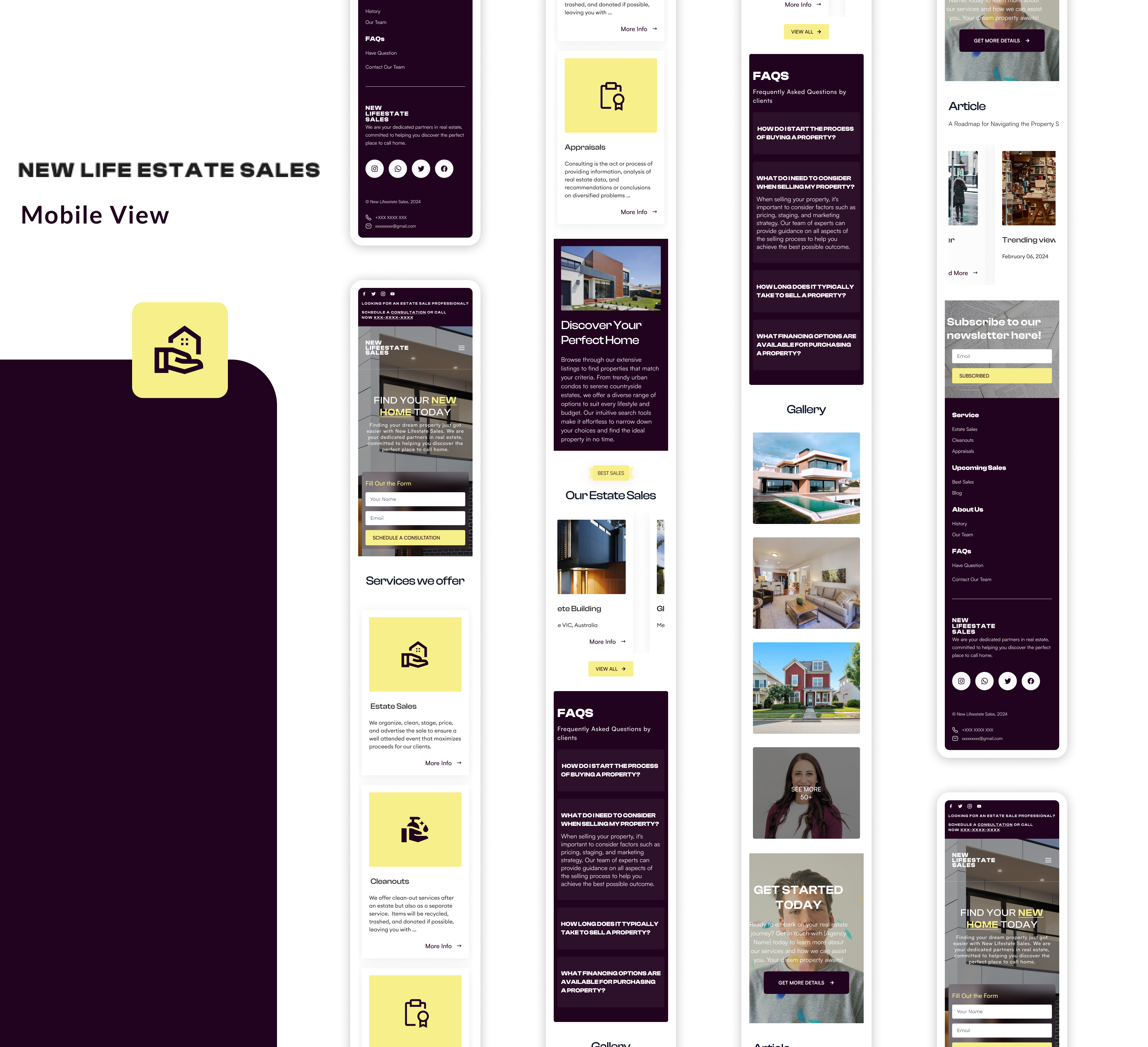 Web Design by Taufik H for this project | Design #32311544