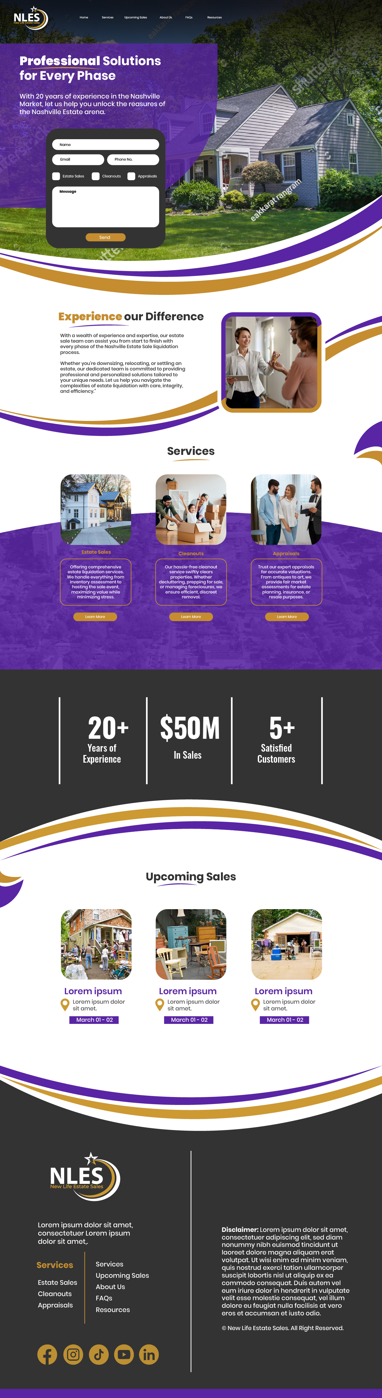 Web Design par srhzaidi pour ce projet | Design #32331203