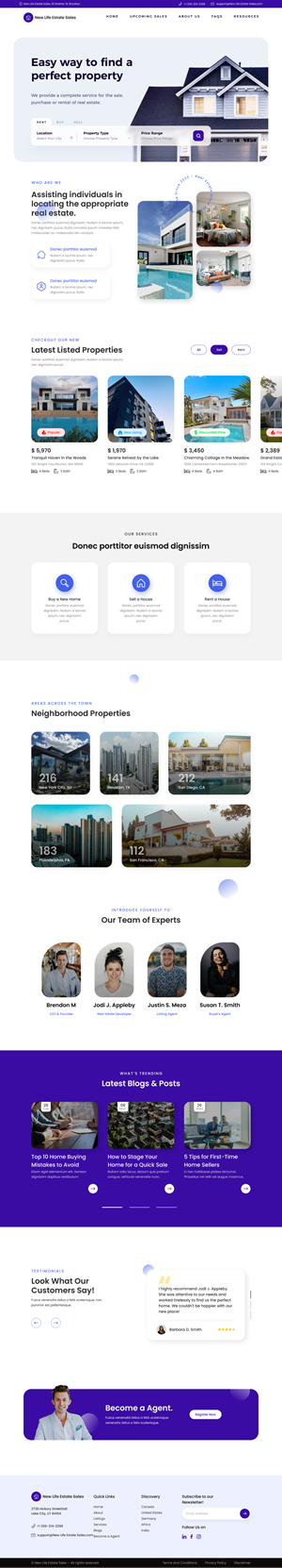 Web Design by Andre Swaby Creative Studio for this project | Design: #32338379