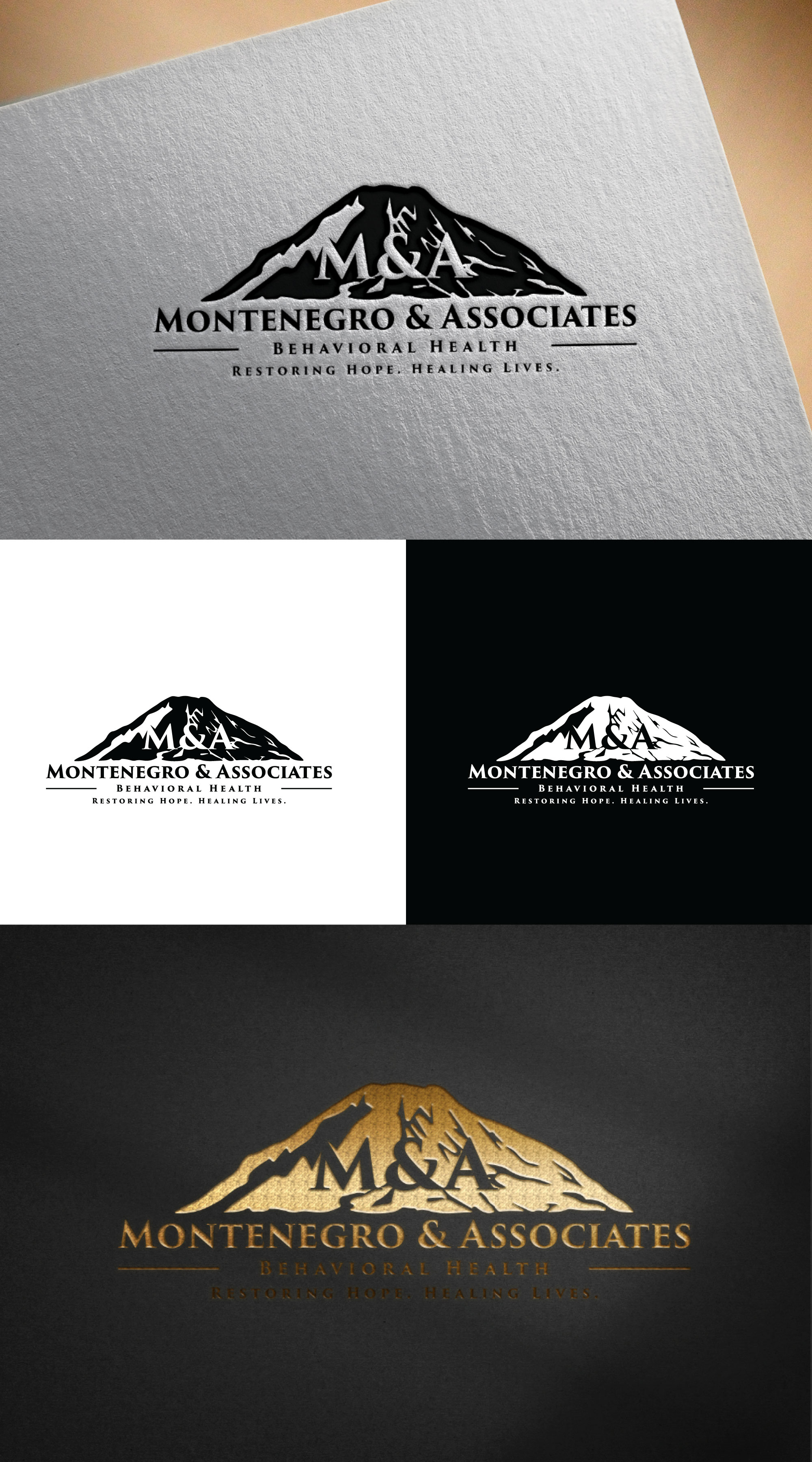 Logo Design by RS_Design for Montenegro & Associates Behavioral Health | Design #32315999