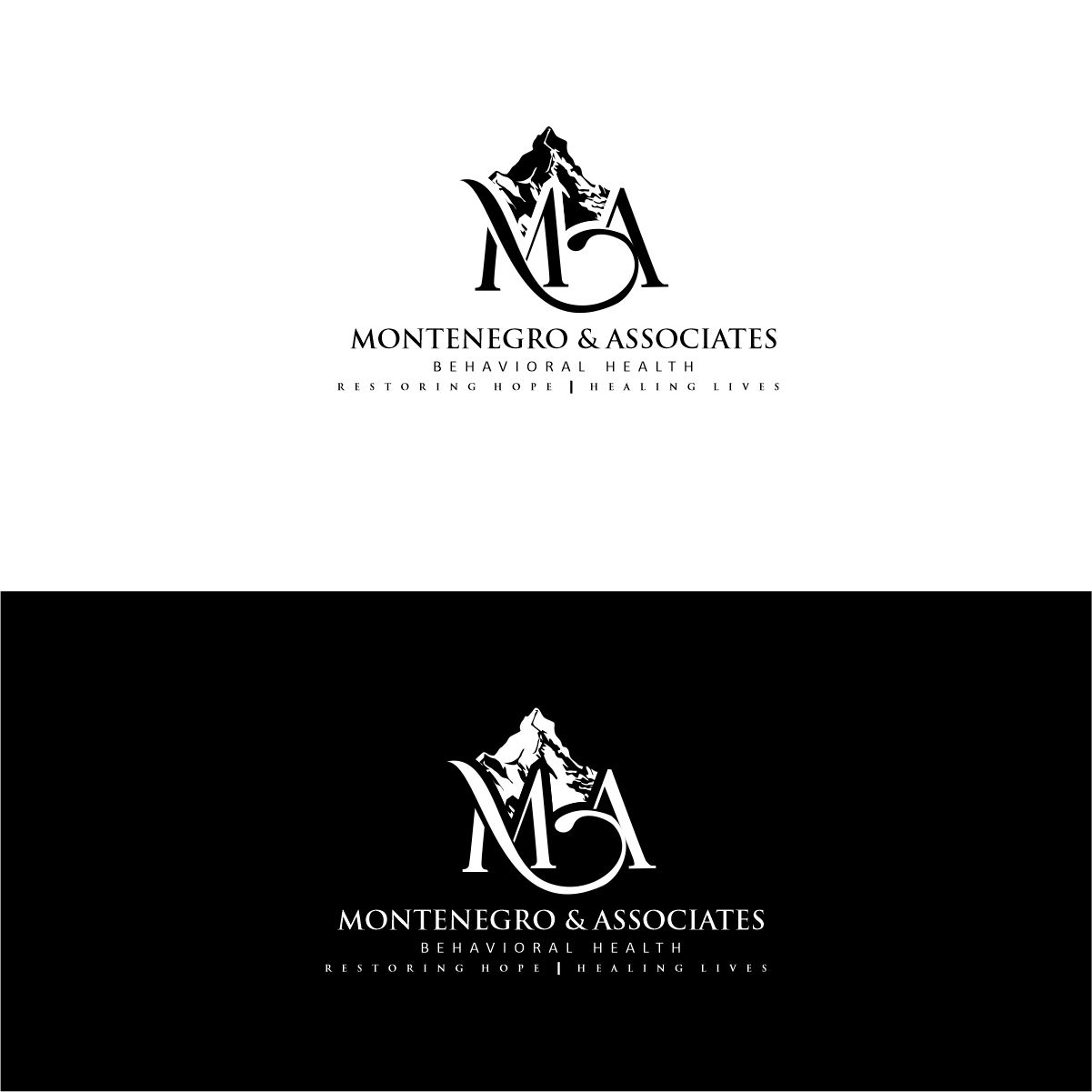 Logo Design by creative.bugs for Montenegro & Associates Behavioral Health | Design #32311152