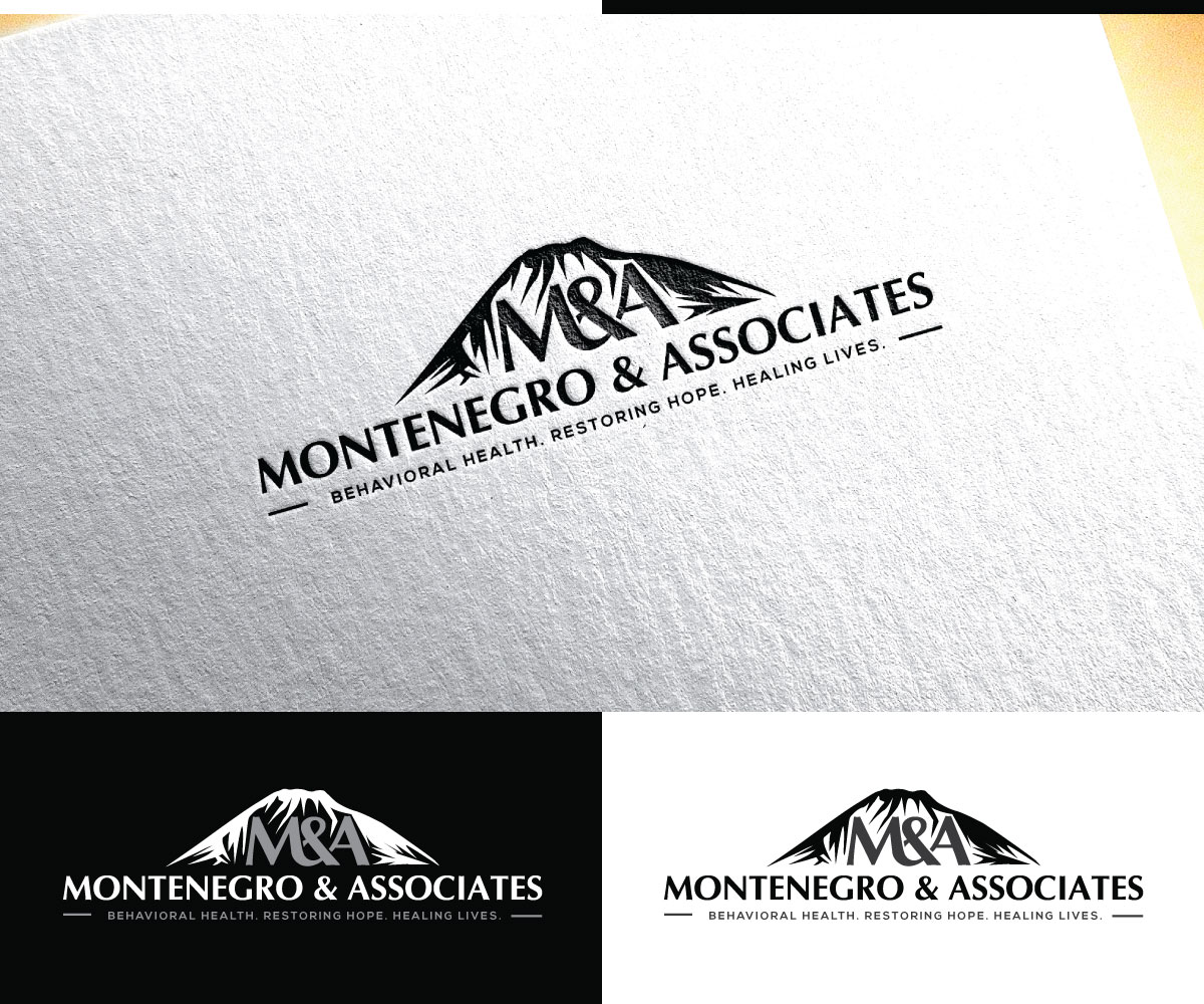 Logo Design by step forward 2 for Montenegro & Associates Behavioral Health | Design #32312408