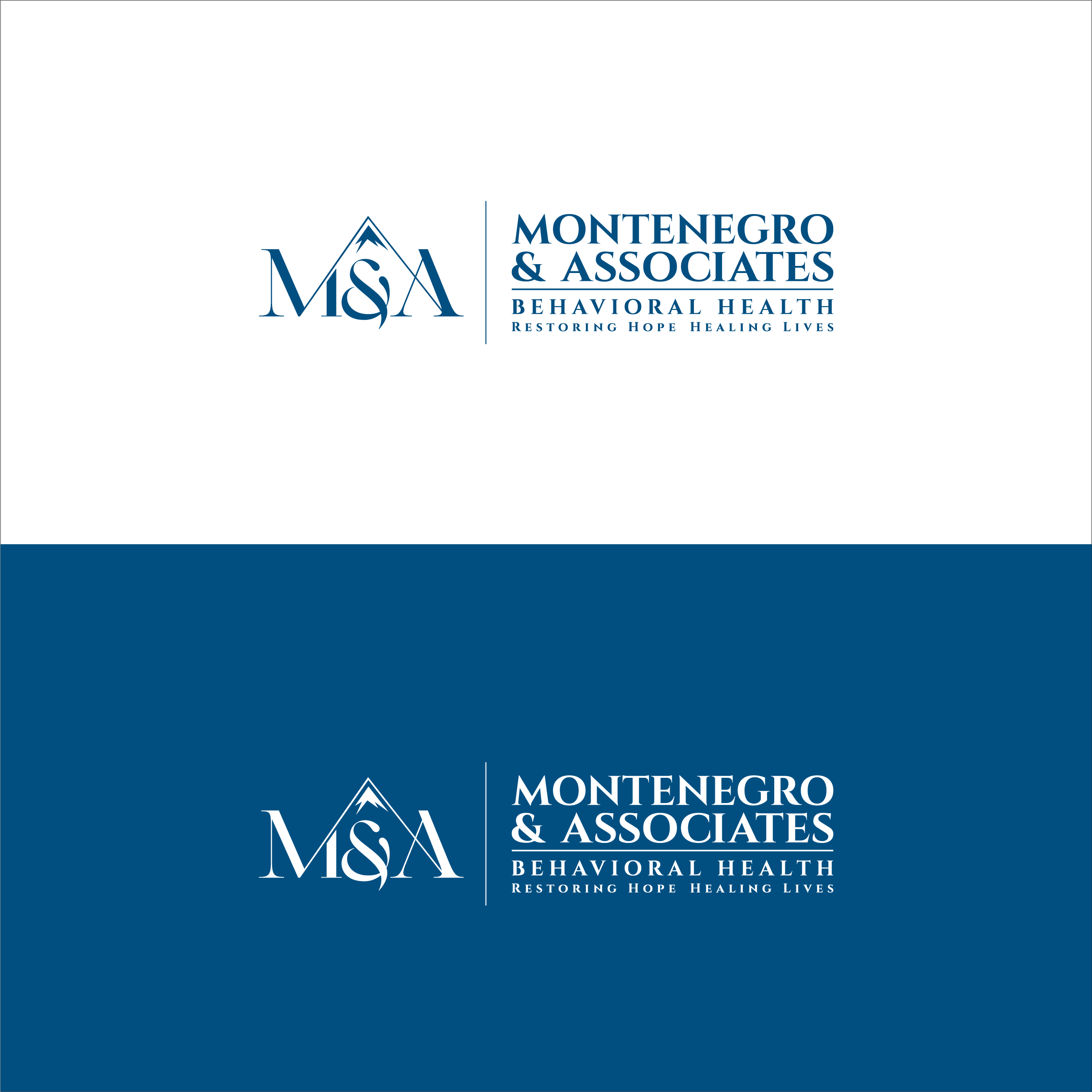 Logo-Design von gauravgraphy für Montenegro & Associates Behavioral Health | Design #32333712