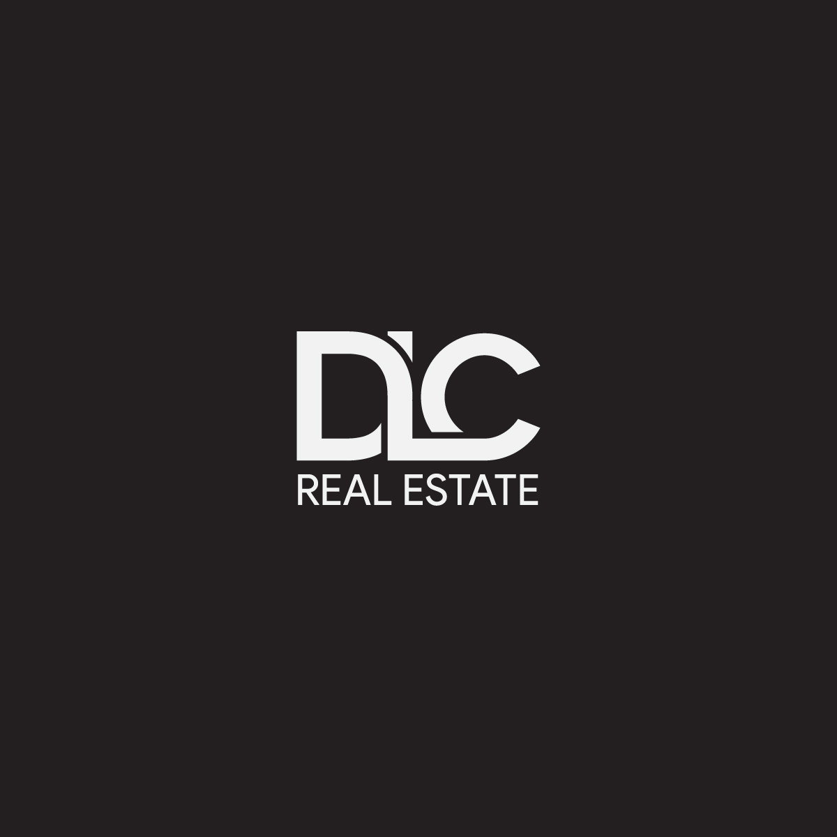 Elegant, Playful, Real Estate Logo Design for DLC Real Estate by