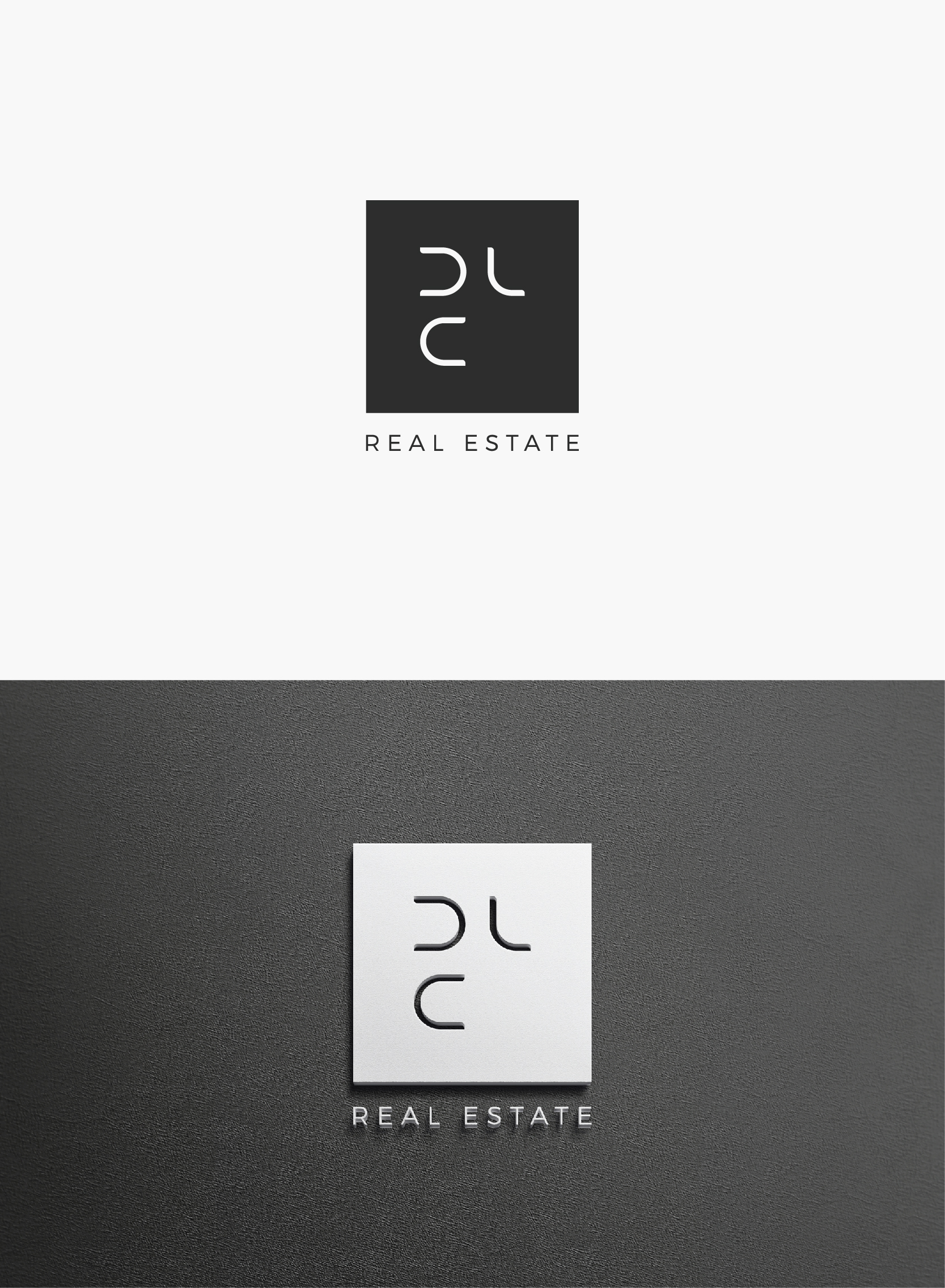 Elegant, Playful, Real Estate Logo Design for DLC Real Estate by