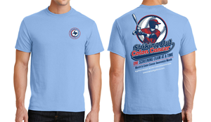 Colon Cancer Awareness T-Shirt (Baseball Theme)