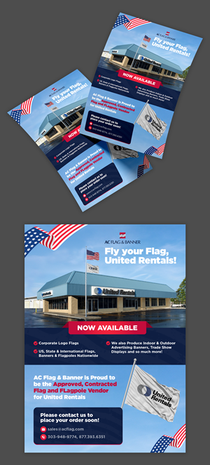 Flyer Design by afelidesigns for AC Flag & Banner  | Design #32316175