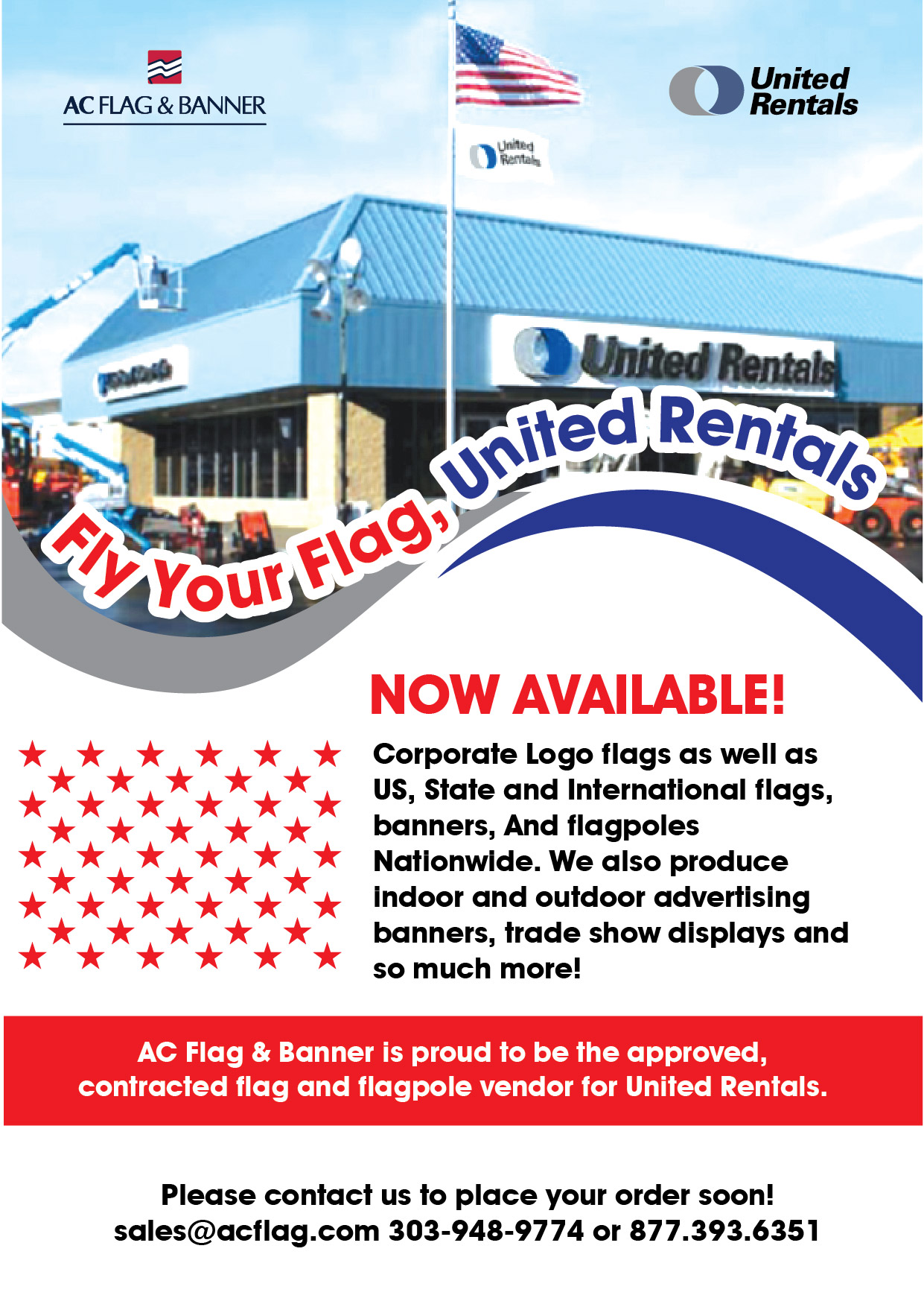 Flyer Design by shawn 18 for AC Flag & Banner  | Design #32314137