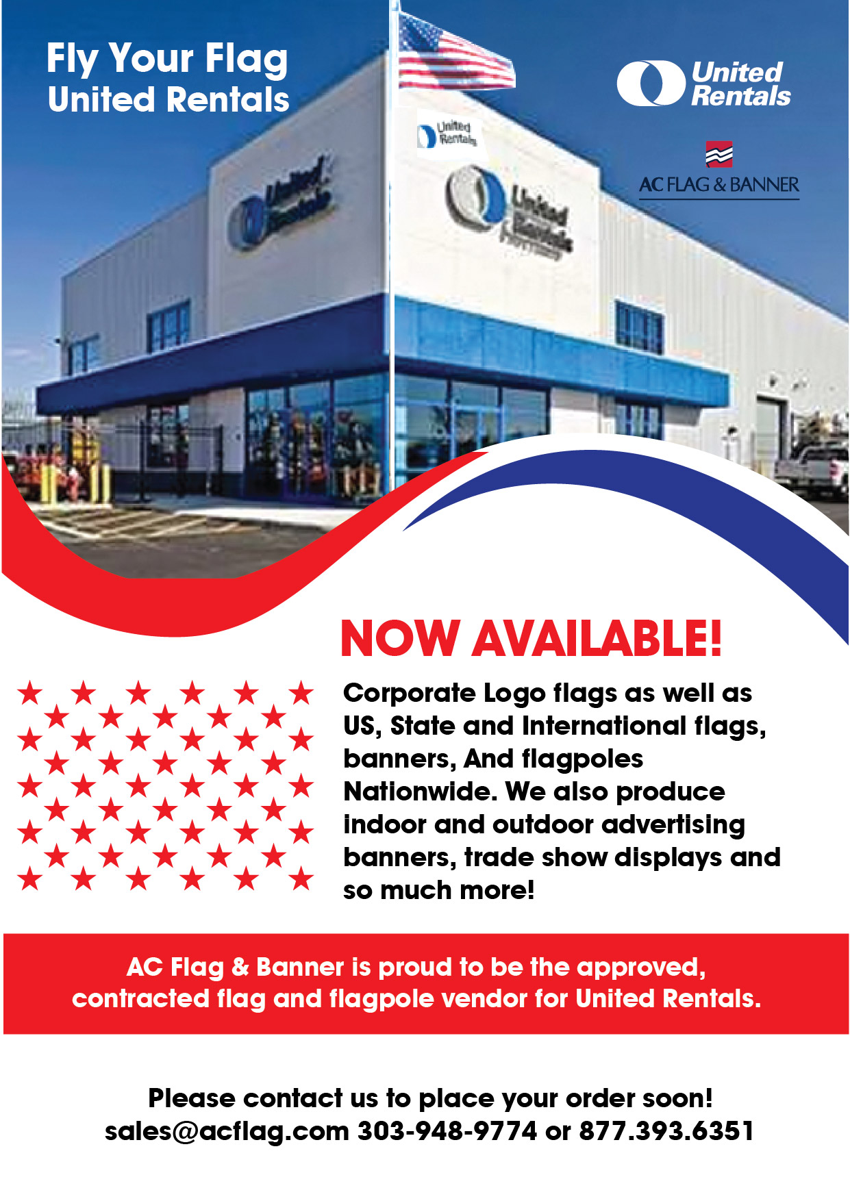 Flyer Design by shawn 18 for AC Flag & Banner  | Design #32314148