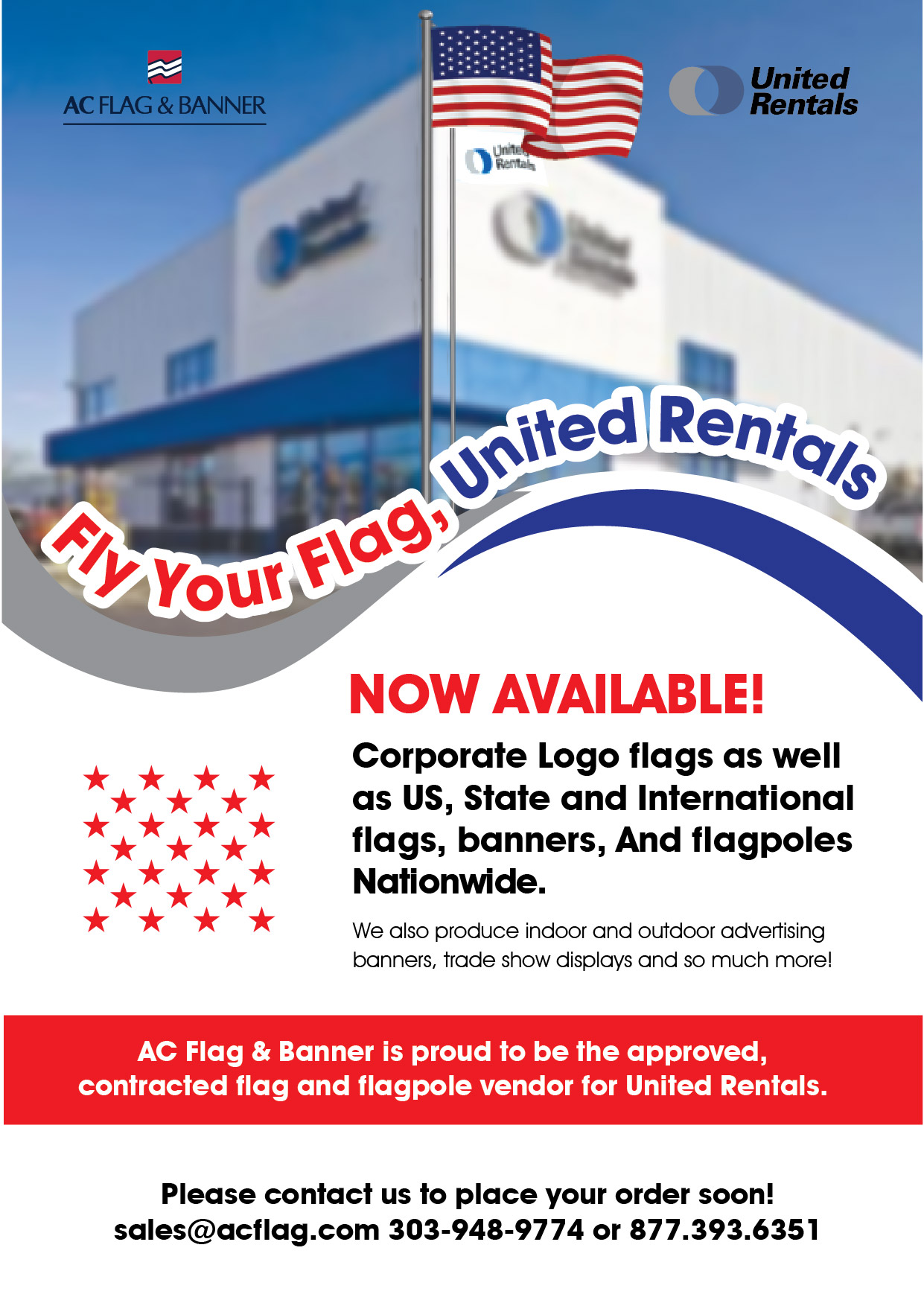 Flyer Design by shawn 18 for AC Flag & Banner  | Design #32314452