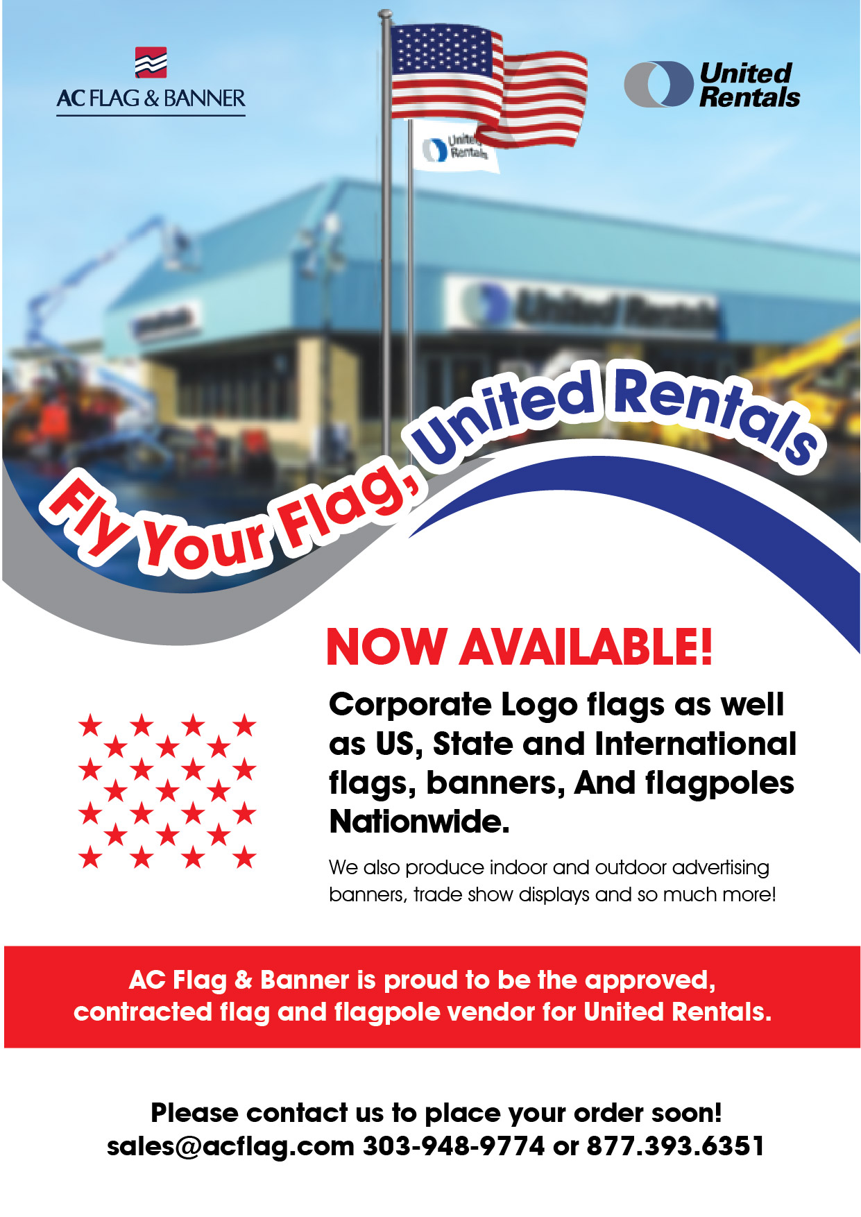 Flyer Design by shawn 18 for AC Flag & Banner  | Design #32314474