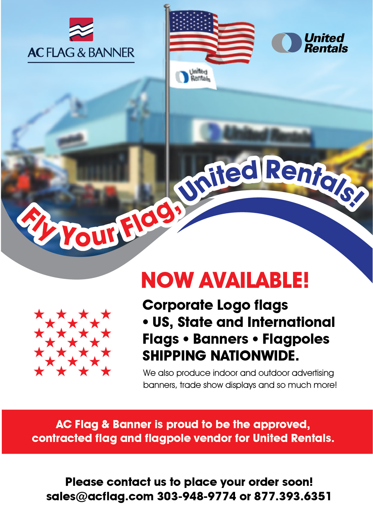 Flyer Design by shawn 18 for AC Flag & Banner  | Design #32314597