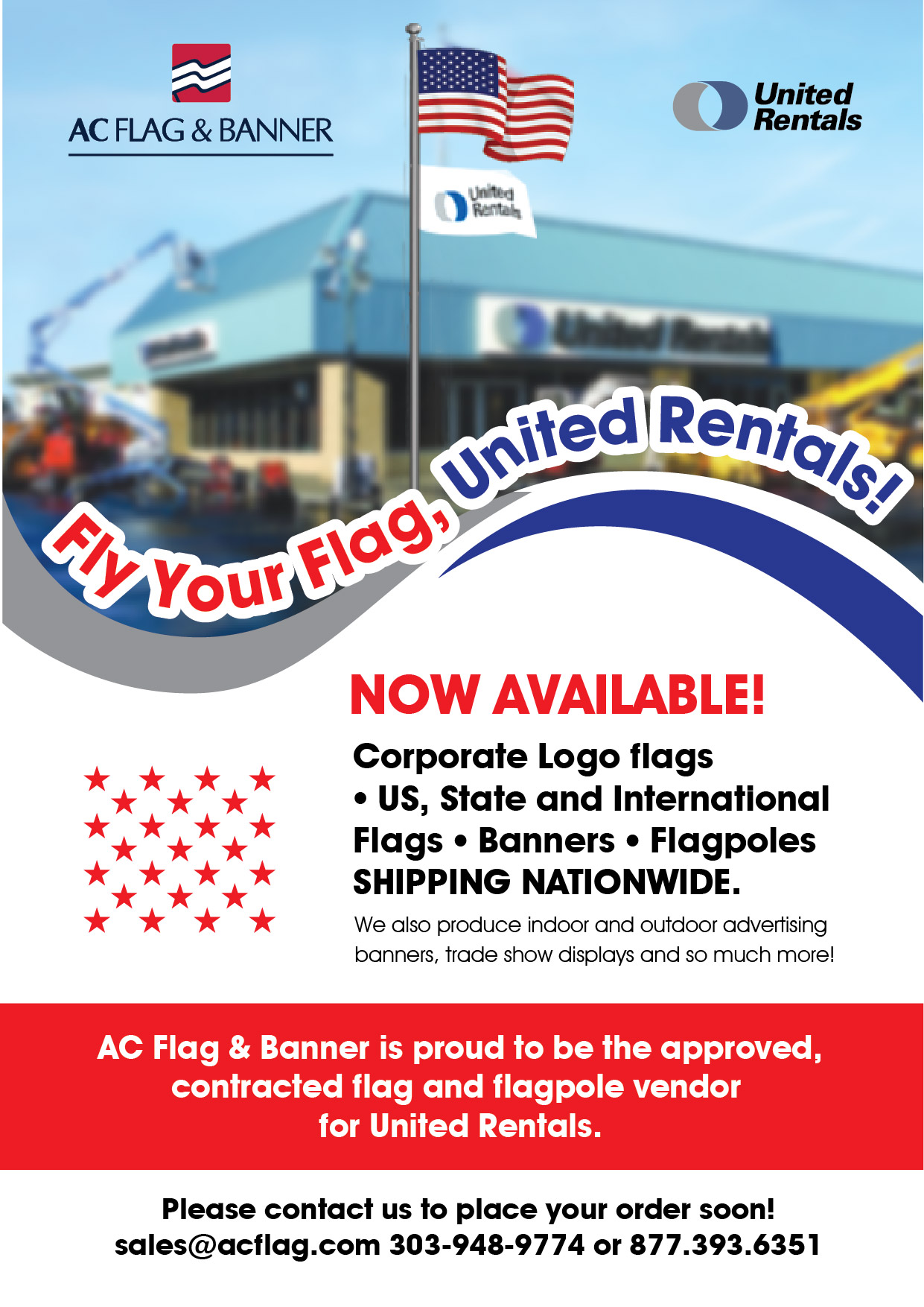 Flyer Design by shawn 18 for AC Flag & Banner  | Design #32314661
