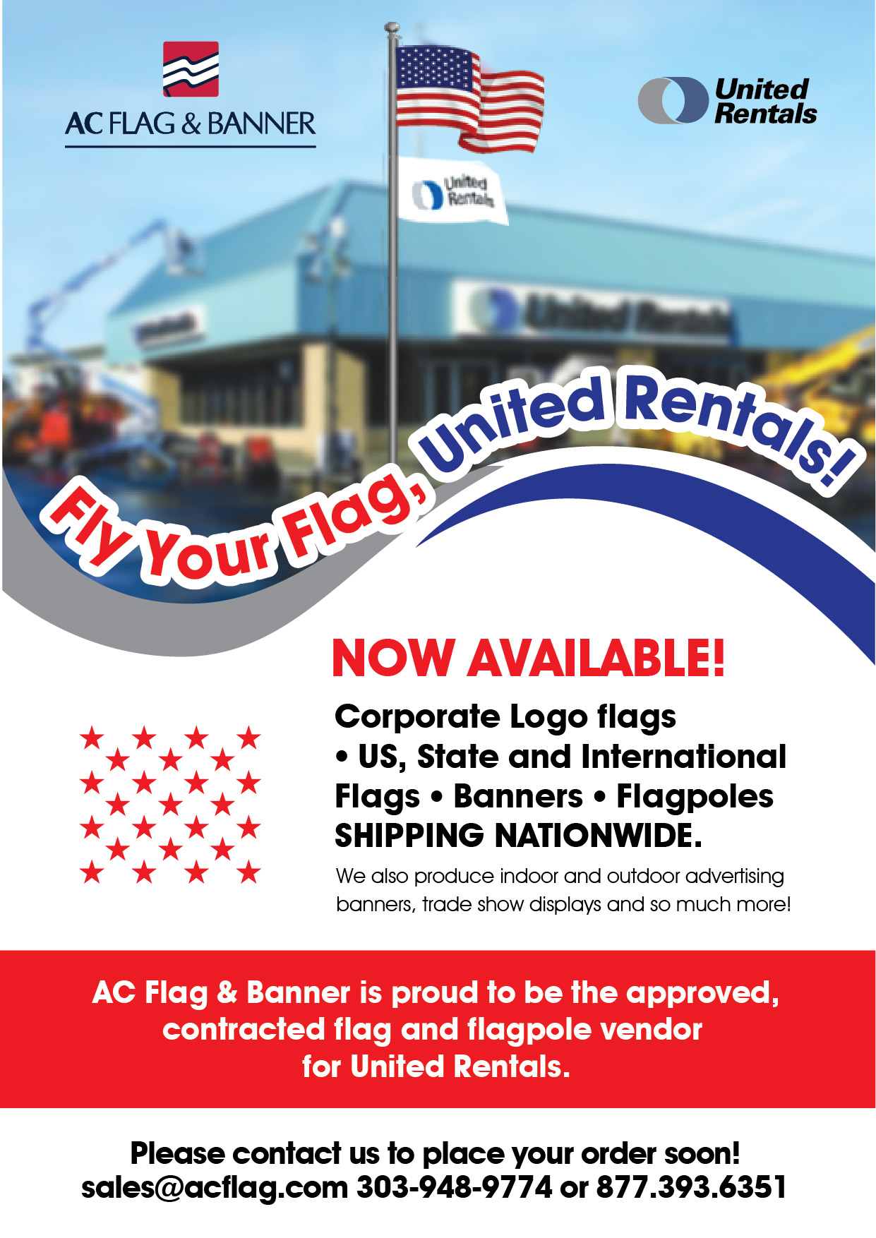 Flyer Design by shawn 18 for AC Flag & Banner  | Design #32314676