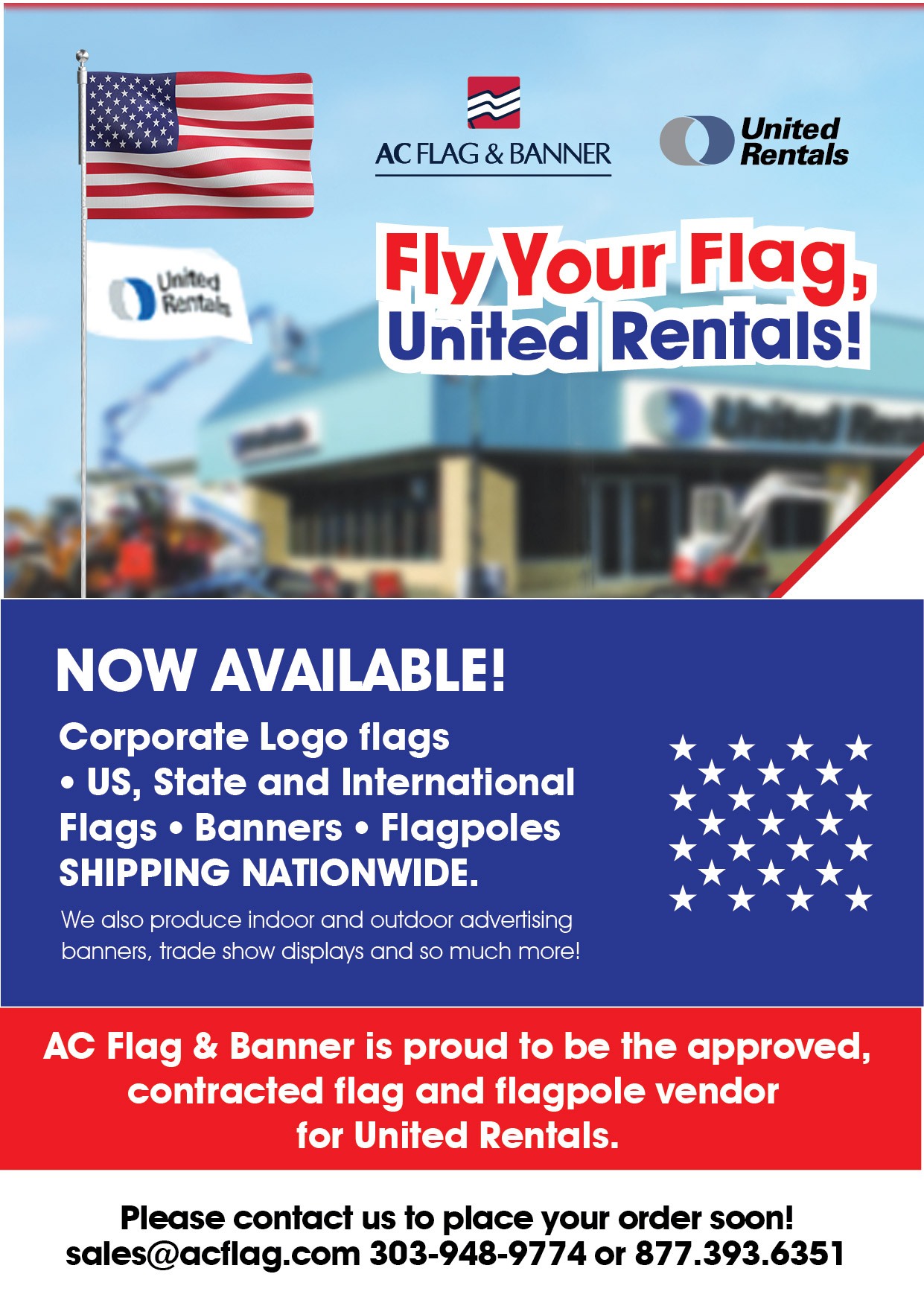 Flyer Design by shawn 18 for AC Flag & Banner  | Design #32324231