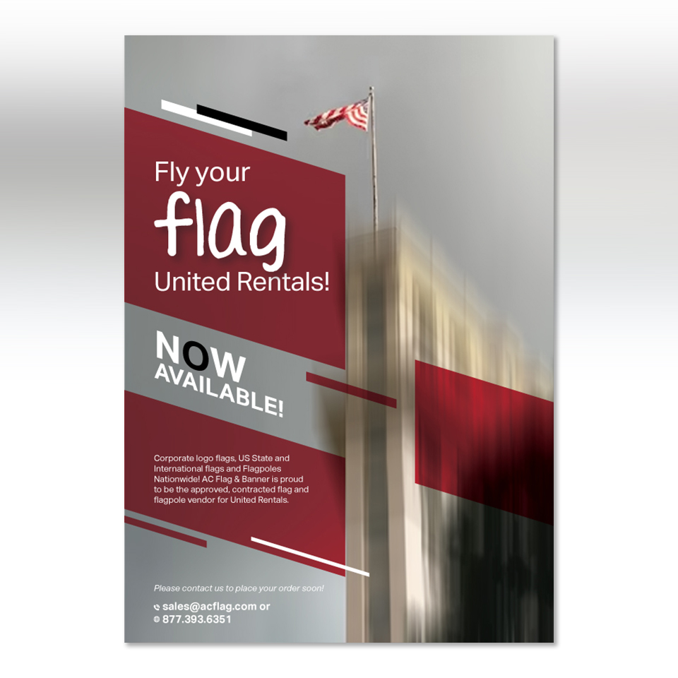 Flyer Design by YourLogoMaster for AC Flag & Banner  | Design #32312371