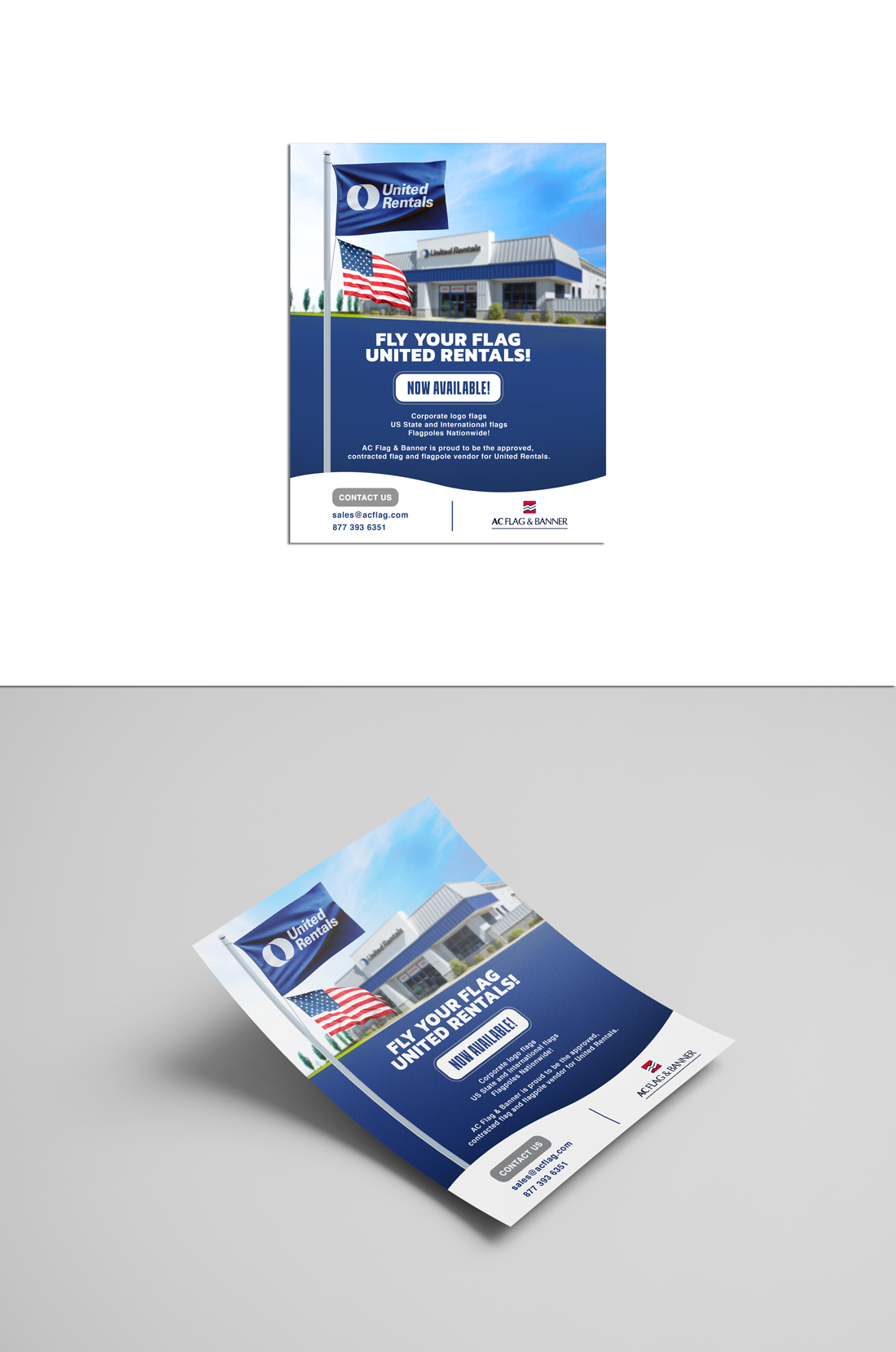 Flyer Design by TonySg for AC Flag & Banner  | Design #32321426