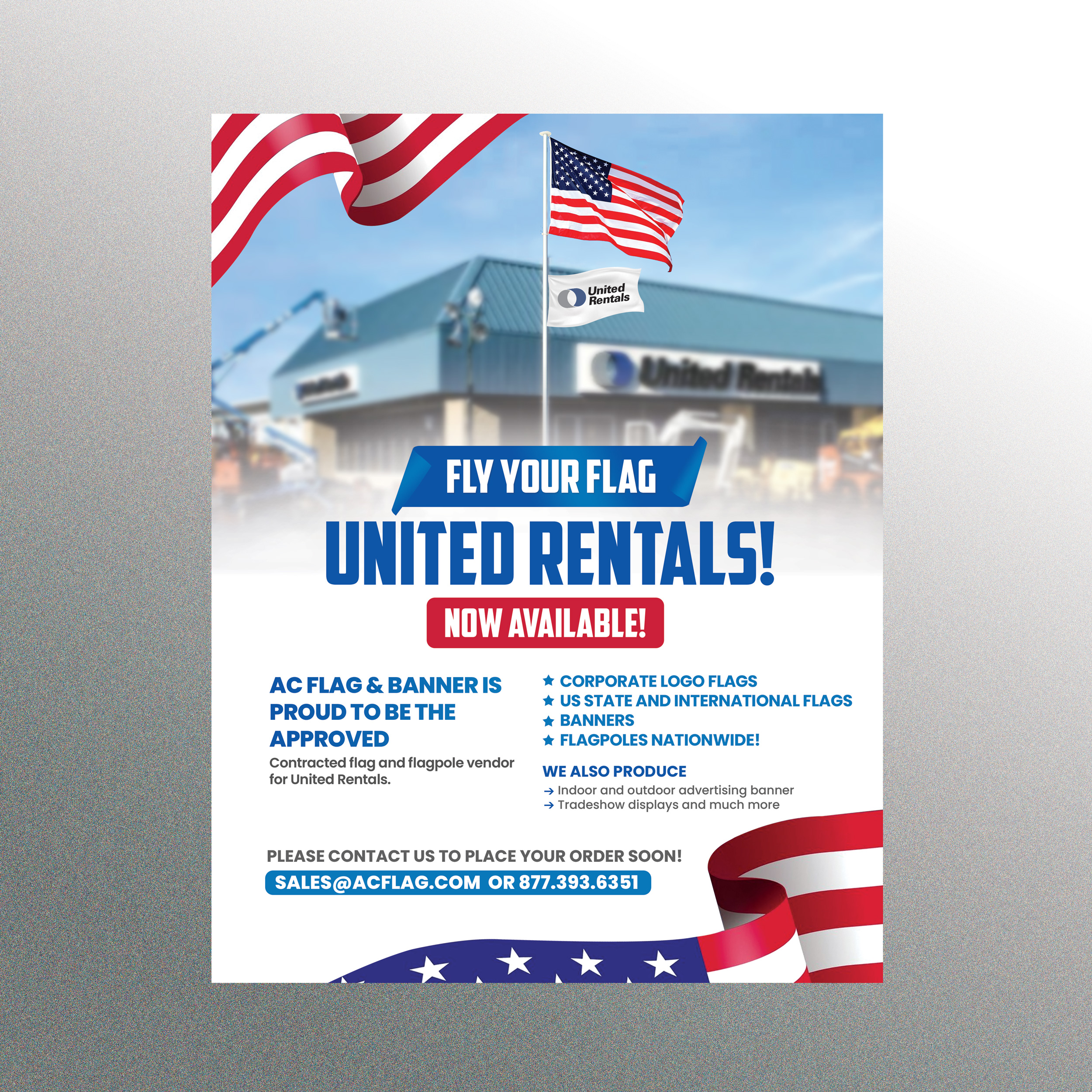 Flyer Design by Stan$oul for AC Flag & Banner  | Design #32321640