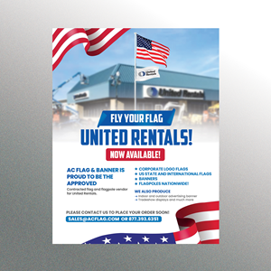 Flyer Design by Stan$oul for AC Flag & Banner  | Design: #32321640