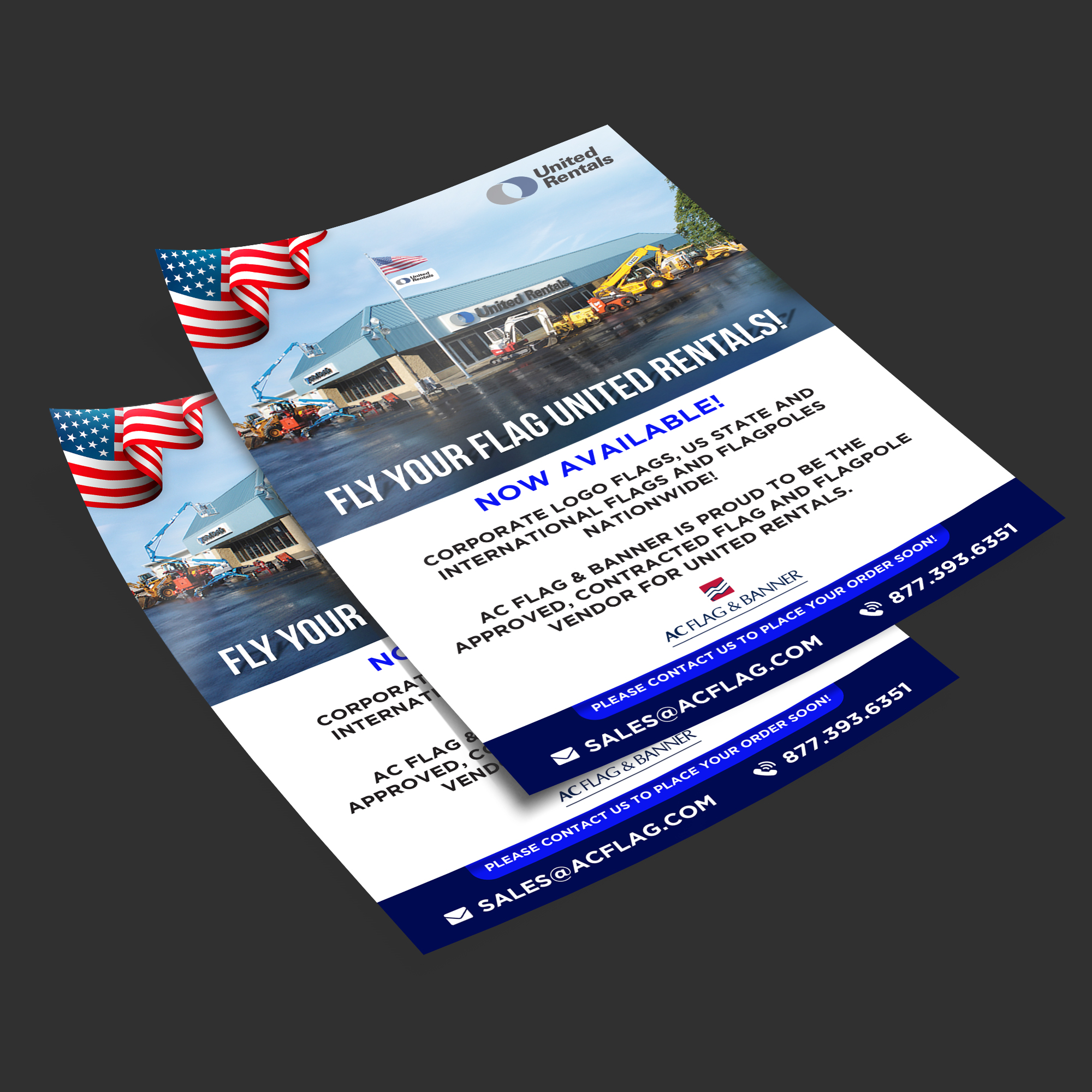 Flyer Design by SWASTIK for AC Flag & Banner  | Design #32317928