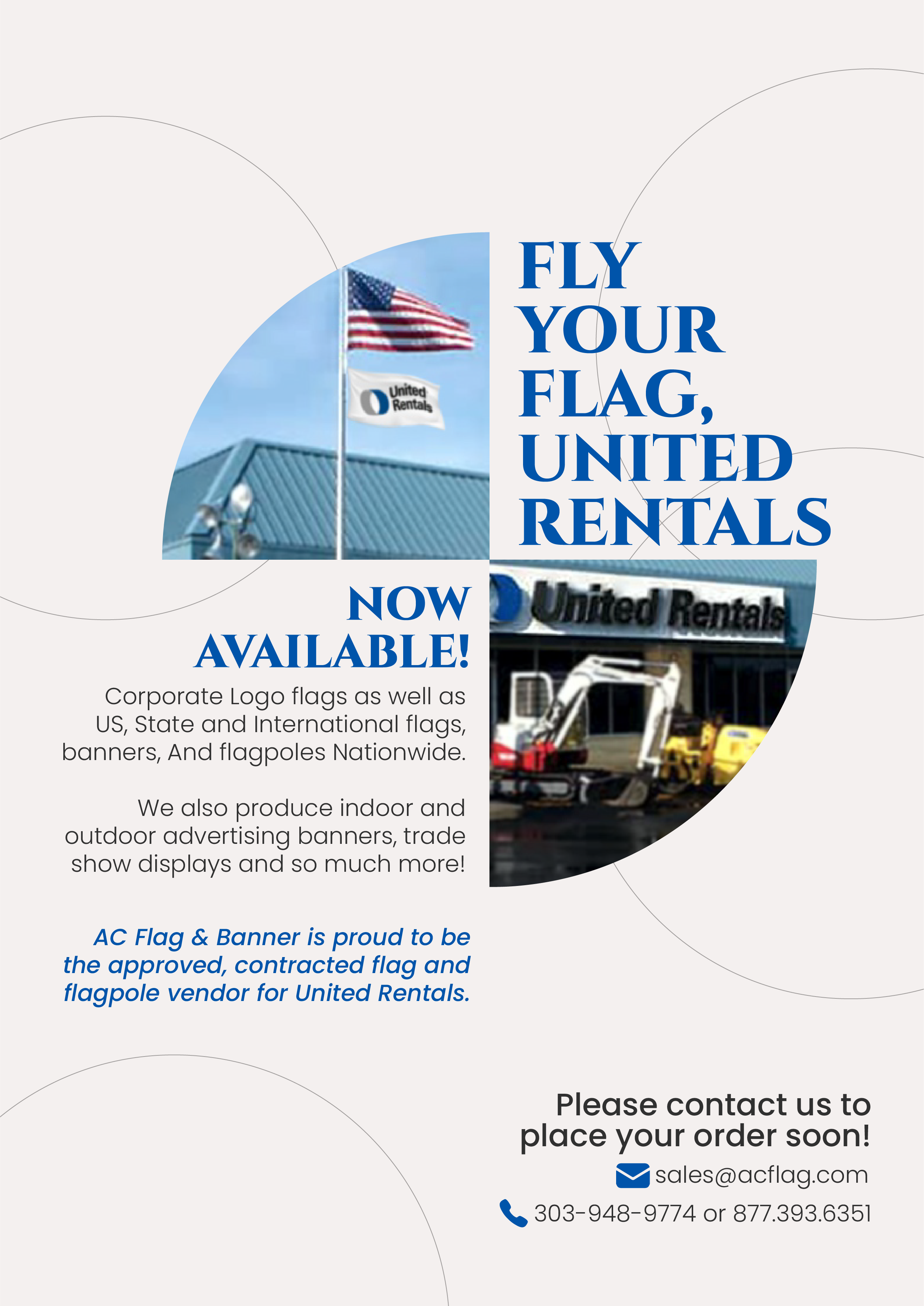 Flyer Design by cgaobair for AC Flag & Banner  | Design #32316652