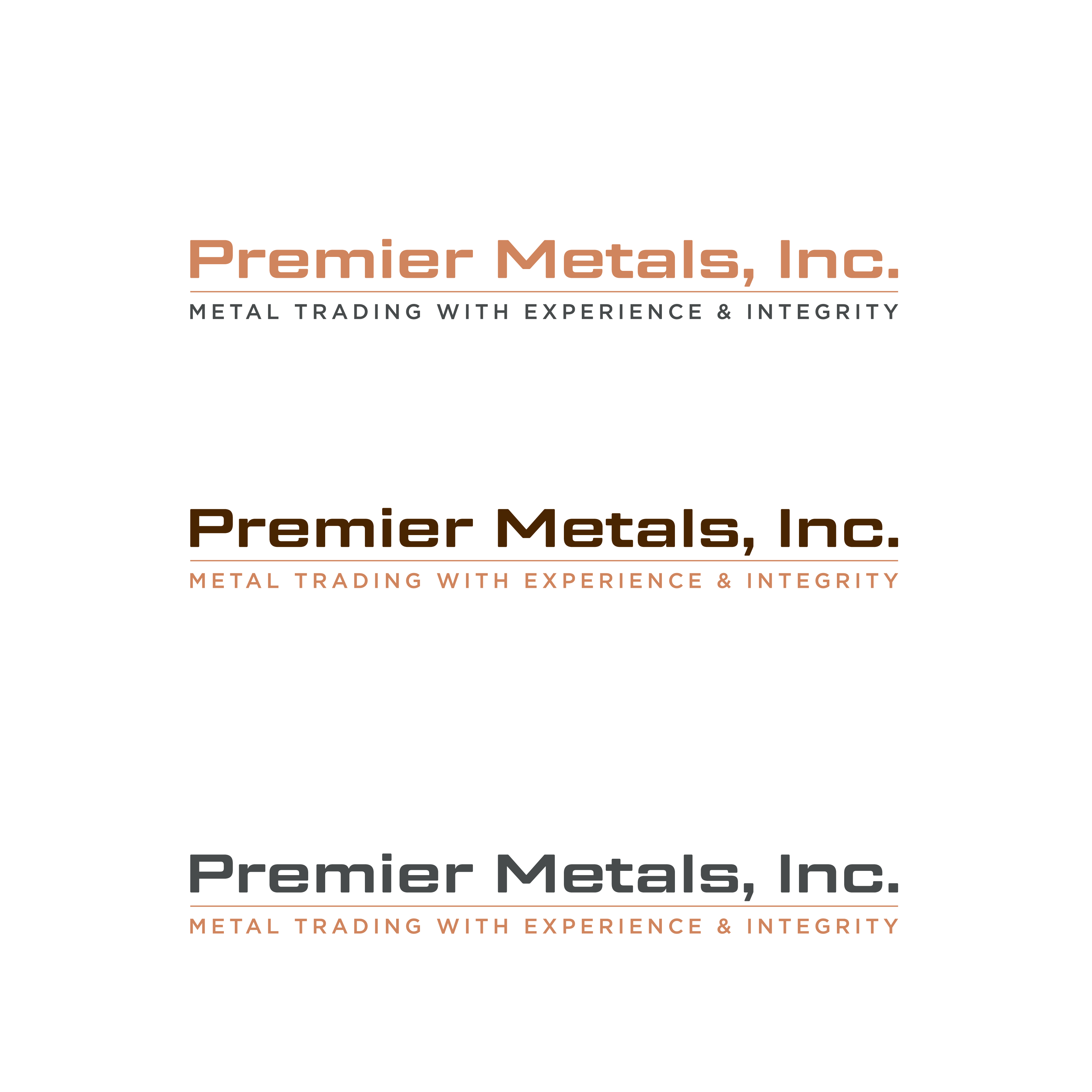 Logo Design by Designer Nayem for PremierMetals, Inc. | Design #32313174