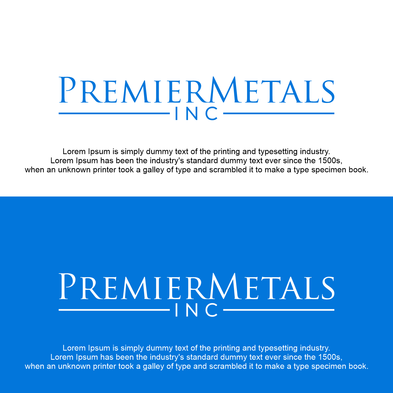 Logo Design by Abigaill_design for PremierMetals, Inc. | Design #32318419