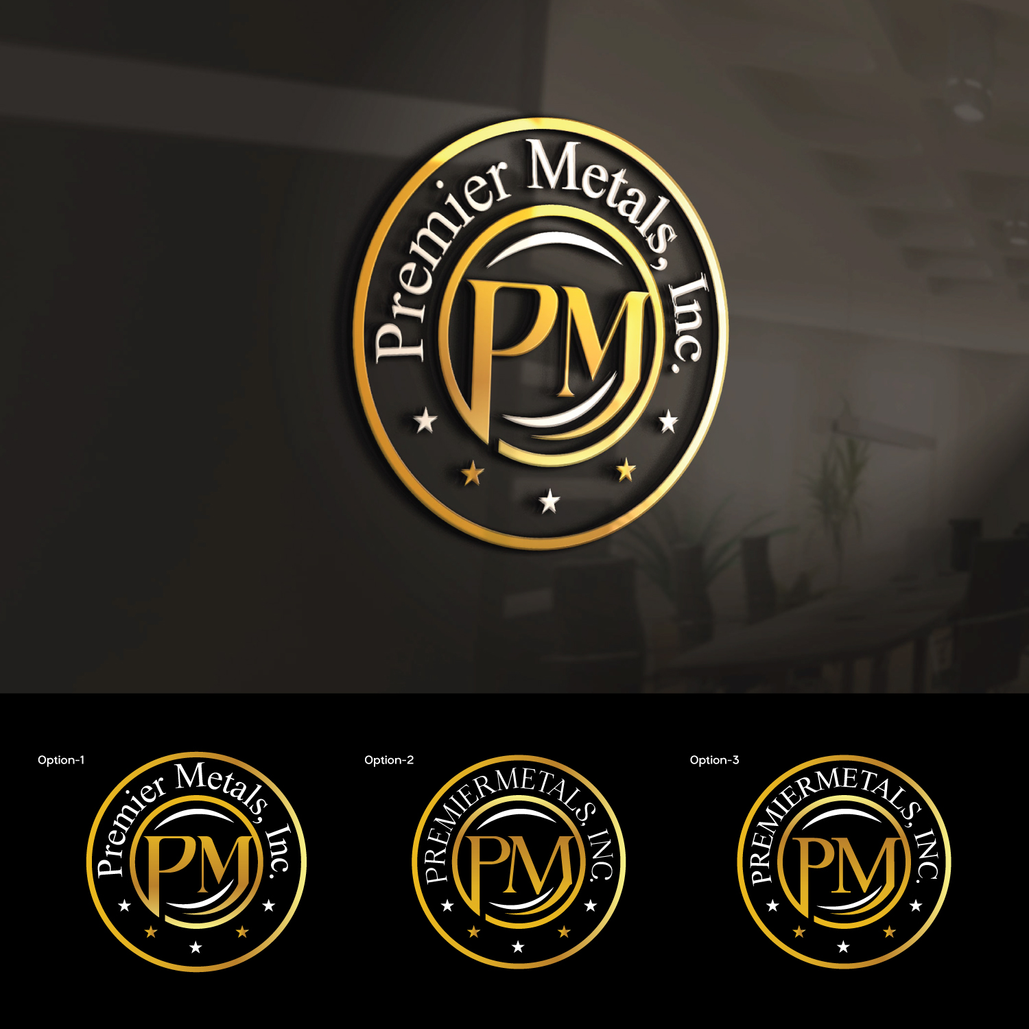 Logo Design by Impressive Solutions for PremierMetals, Inc. | Design #32315316