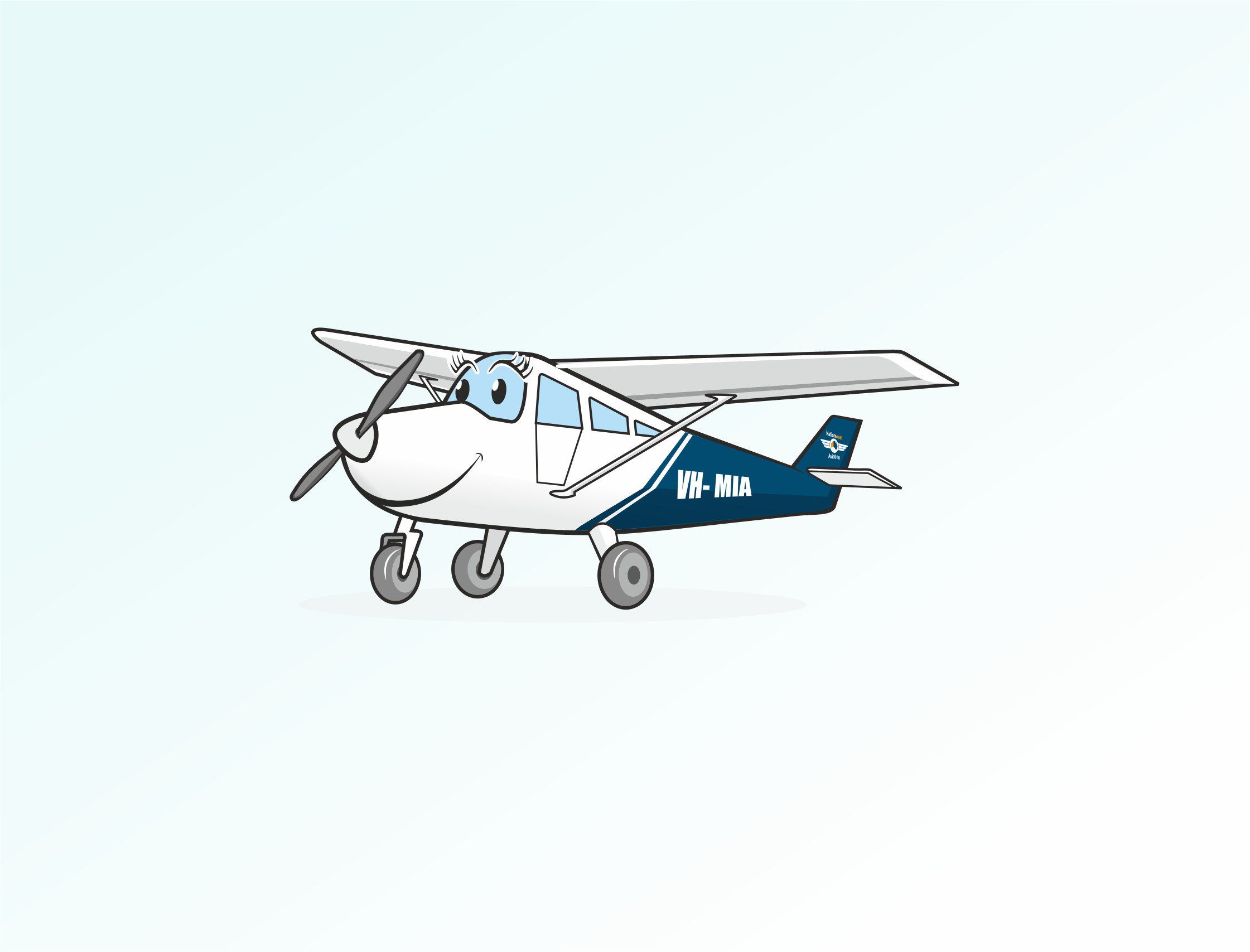 Diseño de Mascota por Artissan para Nationwest Aviation  | Diseño #32311917