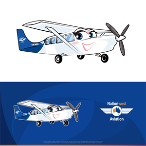 Mascot Design by Gabriel T. Marques for Nationwest Aviation  | Design: #32308912