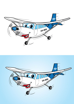 Mascot Design by ally designs for Nationwest Aviation  | Design: #32312171