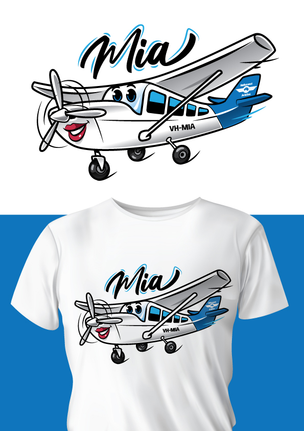 Mascot Design by ally designs for Nationwest Aviation  | Design #32362599