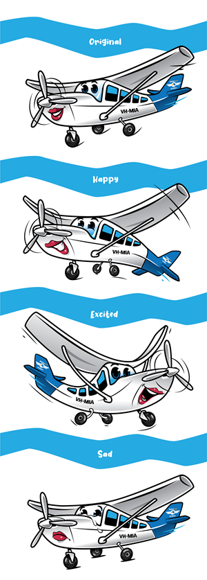 Mascot Design by ally designs for Nationwest Aviation  | Design: #33571488