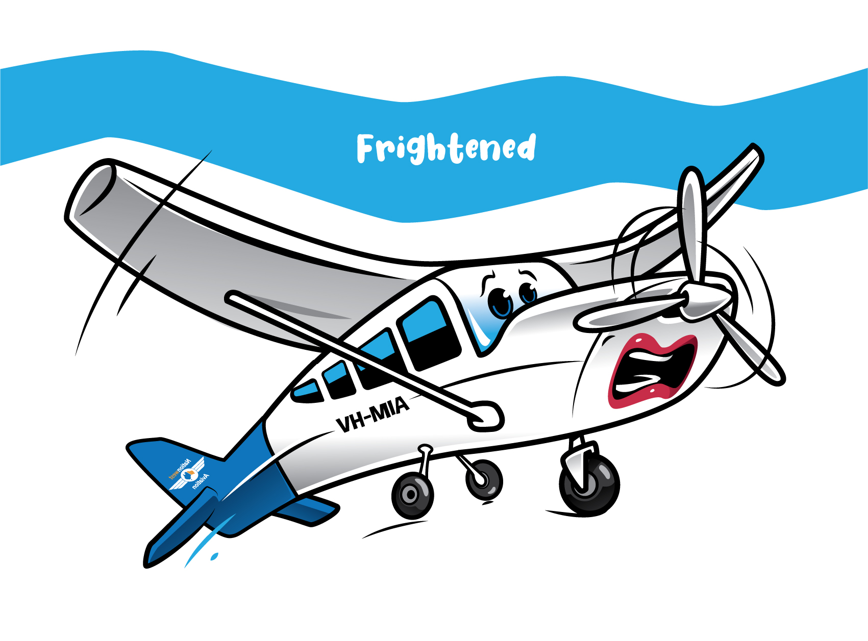 Mascot Design by ally designs for Nationwest Aviation  | Design #34158468