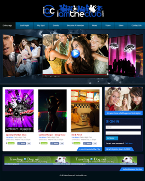 Web Design by Expert Designer for IAMTHECLUB, LLC | Design: #768485