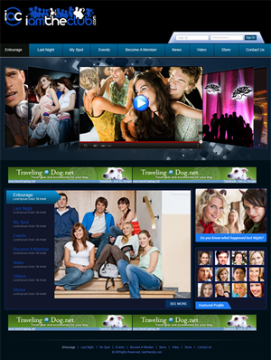 IAMTHECLUB WEB DESIGN  | Web Design par Expert Designer