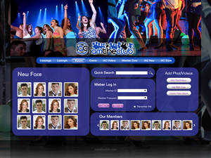 Web Design par pb pour IAMTHECLUB, LLC | Design : #770272