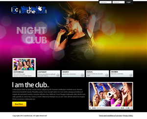 Web Design by OM for IAMTHECLUB, LLC | Design: #779586