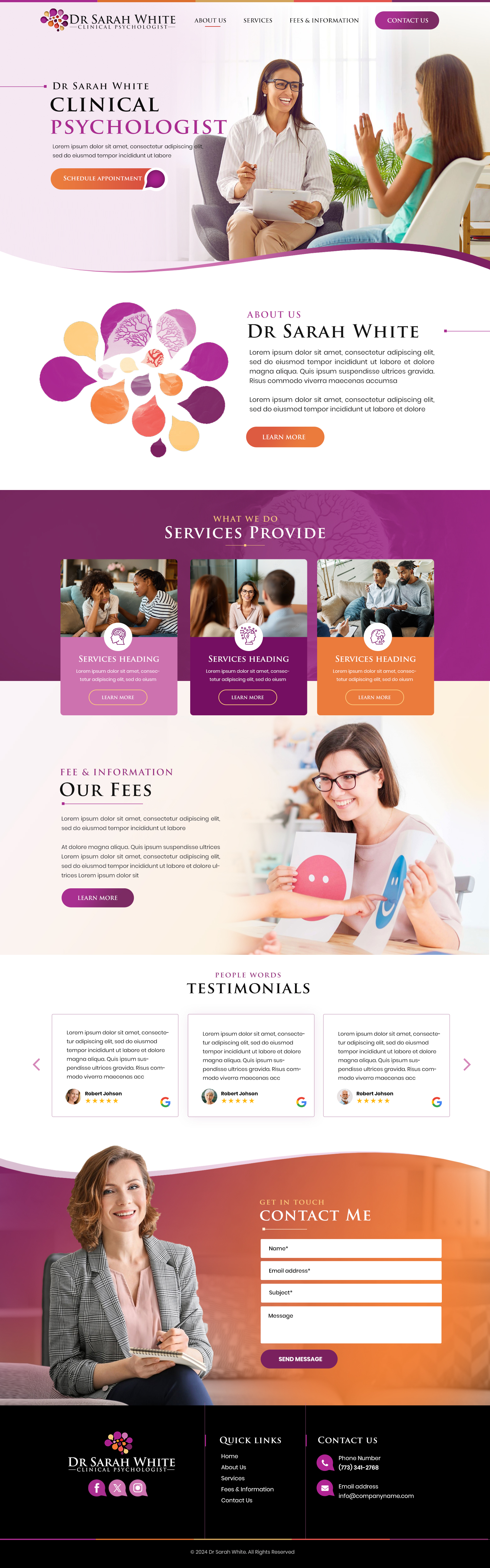 Web Design by Blue Sparrow for this project | Design #32312242