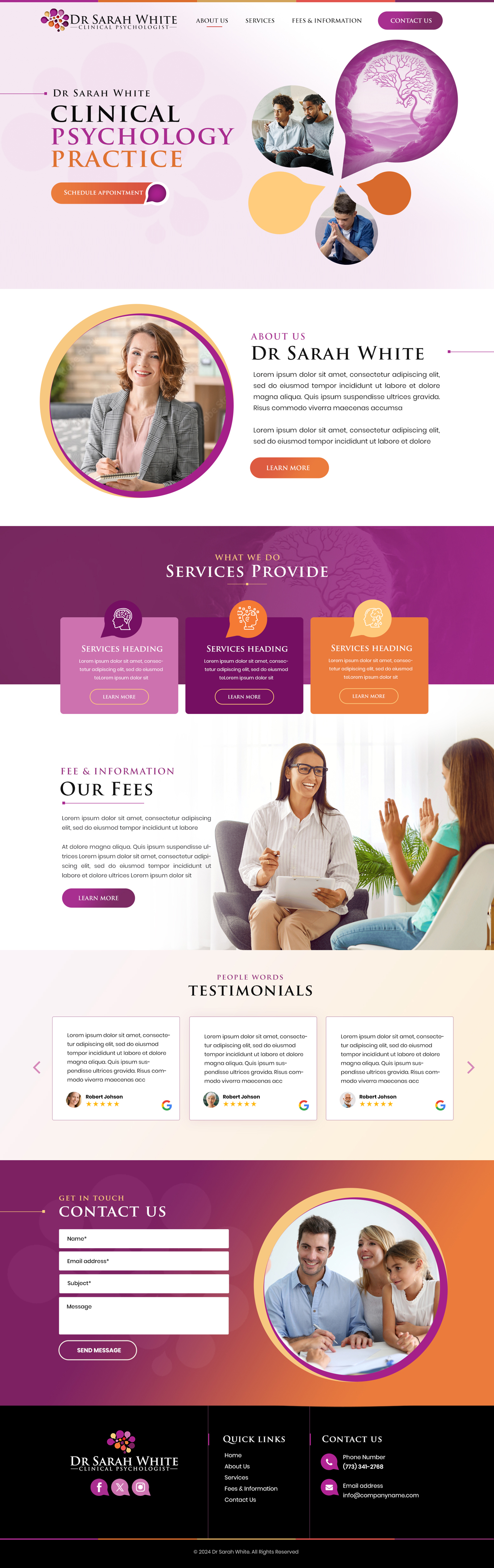 Web Design by Blue Sparrow for this project | Design #32312243