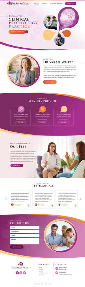 Web Design by Blue Sparrow for this project | Design: #32312244