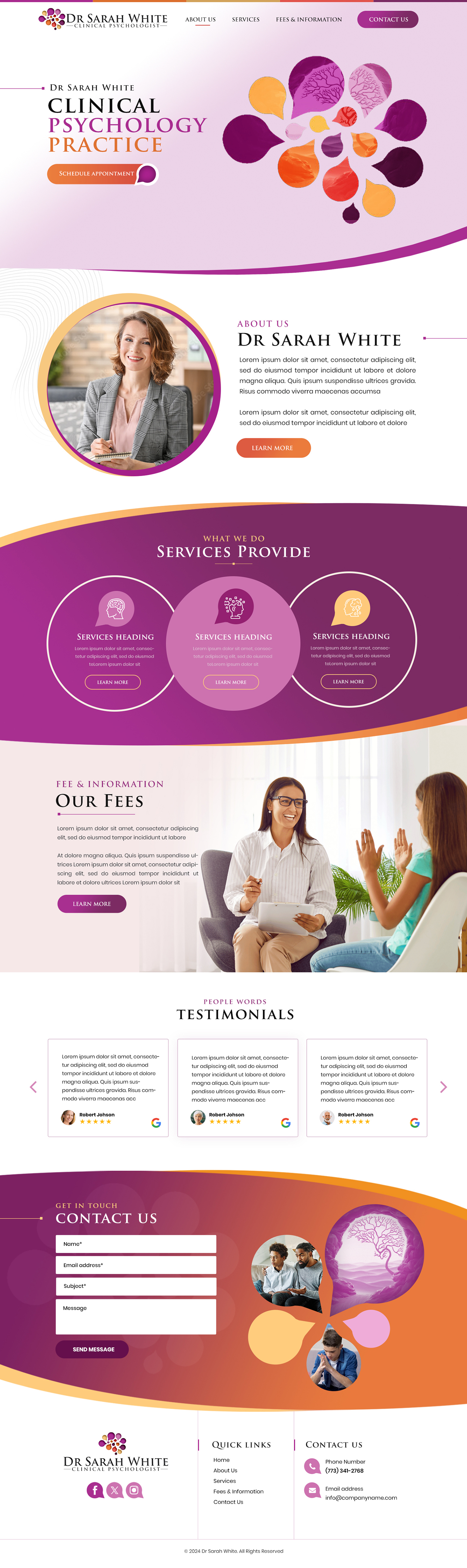 Web Design by Blue Sparrow for this project | Design #32312330