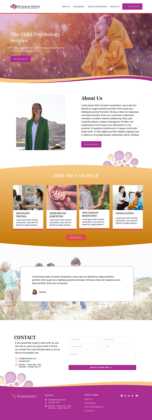 Web Design by DeriMH for this project | Design: #32313933